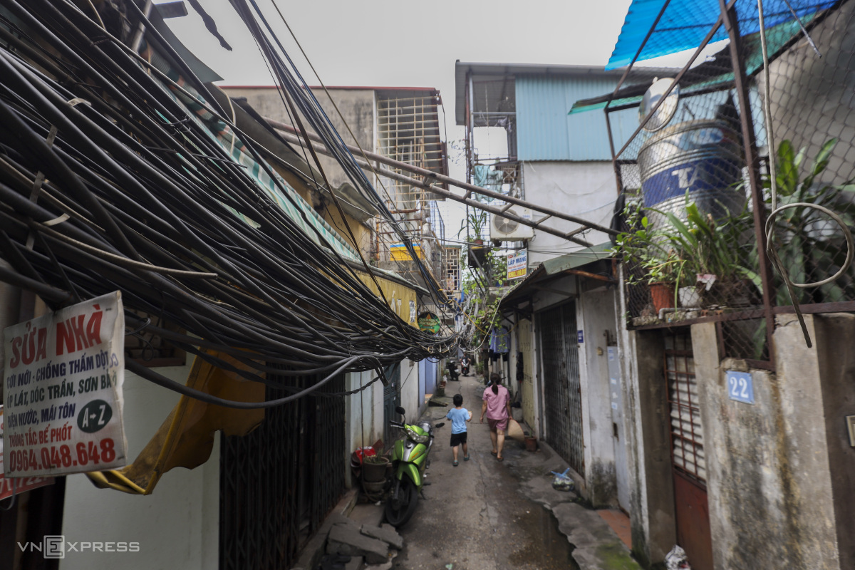 Ngõ nhỏ Hà nội, nguy cơ cháy và công tác chữa cháy