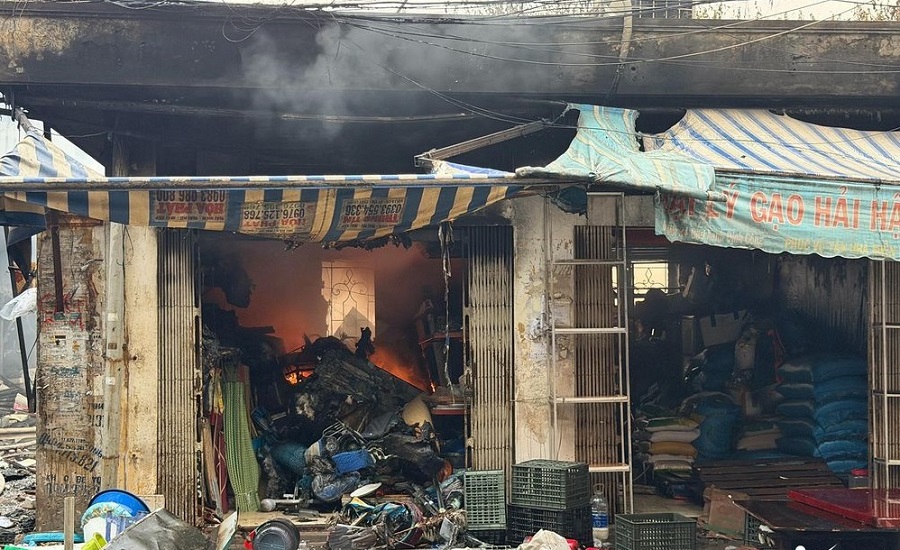 Chợ Xanh tan hoang sau hỏa hoạn: Cảnh báo nguy cơ cháy khi không có người trông coi