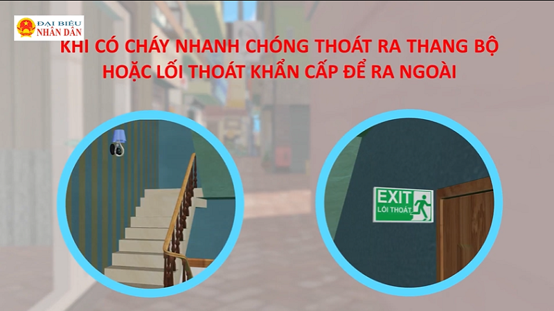 Giải pháp và kỹ năng thoát nạn khi xảy ra cháy nổ