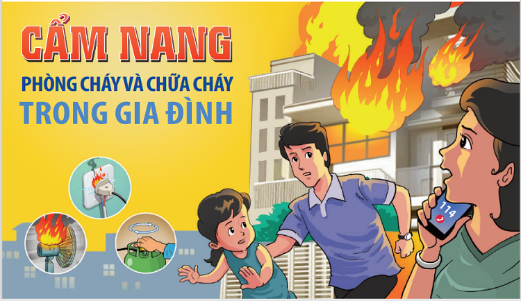 Cẩm nang phòng cháy và chữa cháy trong gia đình