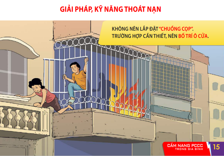 Cẩm nang phòng cháy và chữa cháy trong gia đình